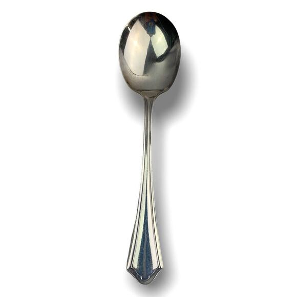 Vintage Oneida Community Par Plate Vernon-Ashley 5 3/4" Sugar Spoon - Picture 1 of 7
